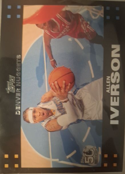 2007-08 Topps #33 Allen Iverson — front