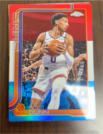 2025-26 Topps Chrome #178 Ryan Dunn — front
