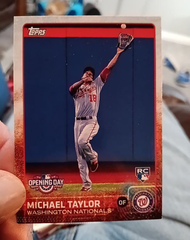 2015 Topps Opening Day #18 Michael Taylor — front