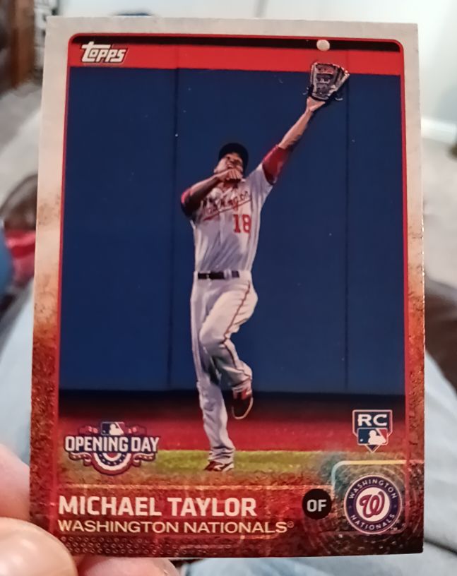 2015 Topps Opening Day #14 Michael Taylor — front