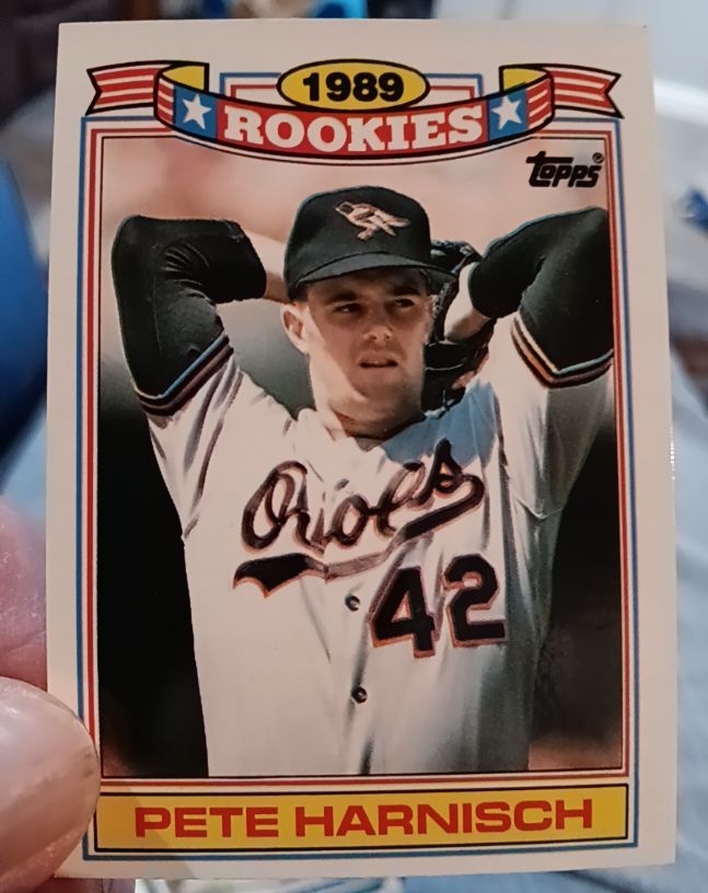 1990 Topps #12 Pete Harnisch — front