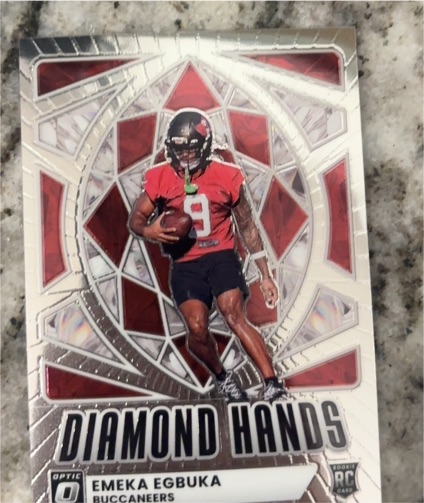 2025 Panini Donruss Optic #4 Emeka Egbuka — front