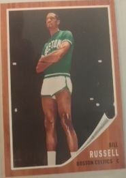 1962 Topps #47 Bill Russell — front