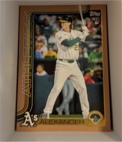 2025 Topps Update #US143 CJ Alexander — front