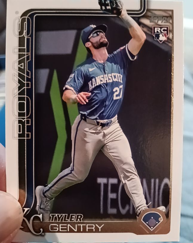 2025 Topps #6 Tyler Gentry — front