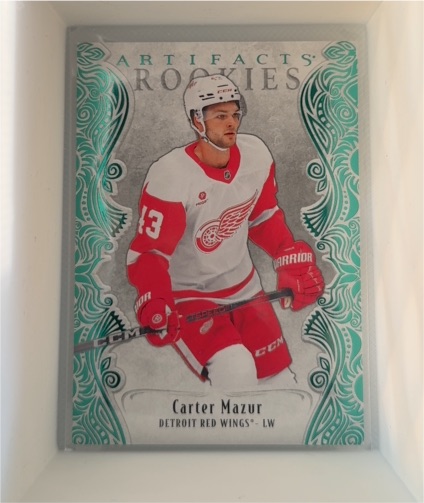 2025-26 Upper Deck Artifacts Rookies #192 Carter Mazur — front