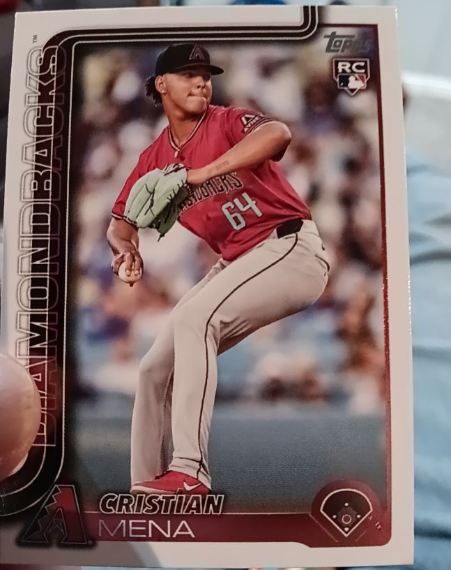 2025 Topps Series 1 #120 Cristian Mena — front