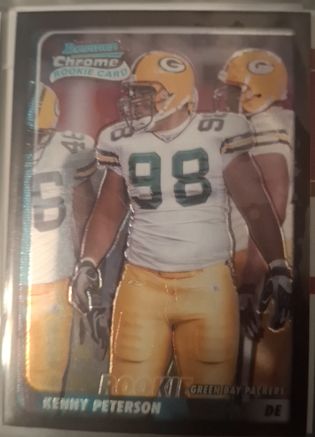 2003 Bowman Chrome #164 Kenny Peterson Rookie Card — front