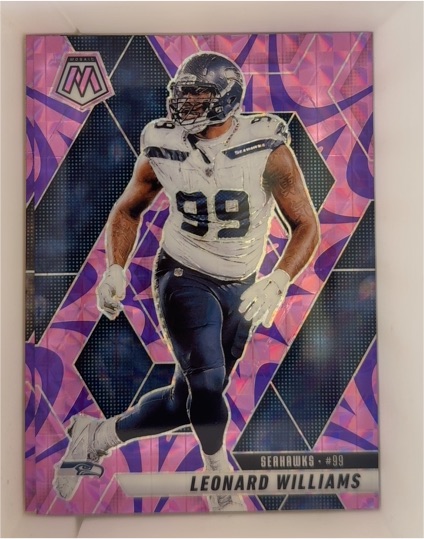 2025 Panini Mosaic Football #99 Leonard Williams — front