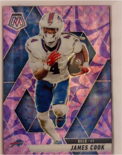 2025 Panini Mosaic #201 James Cook — front