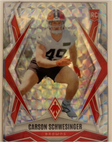 2025 Panini Phoenix #201 Carson Schwesinger — front