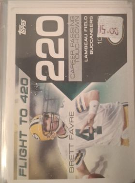 2008 Topps Flight to 420 #BF-420 Brett Favre — front