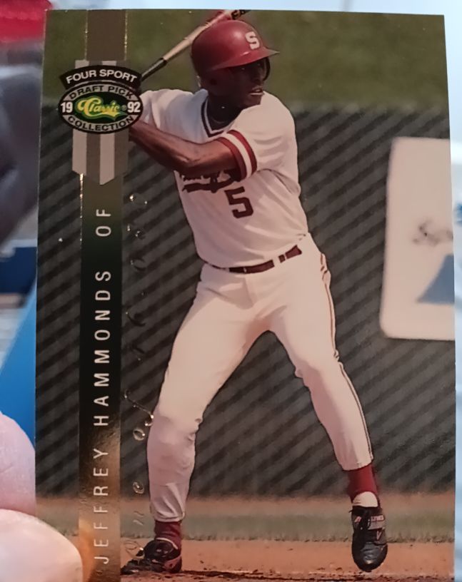 1992 Classic Four Sport #LP18 Jeffrey Hammonds — front