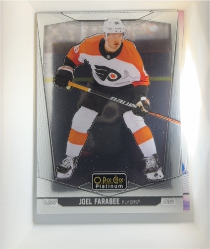 2024-25 O-Pee-Chee Platinum LW Joel Farabee — front