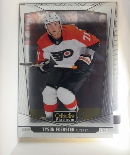 2024-25 O-Pee-Chee Platinum #86 Tyson Foerster — front