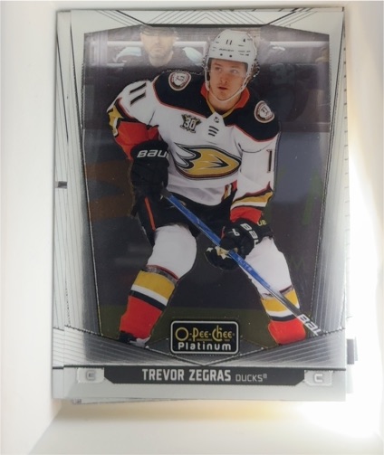 2024-25 O-Pee-Chee Platinum #54 Trevor Zegras — front