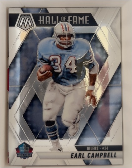 2025 Panini Mosaic #294 Earl Campbell — front