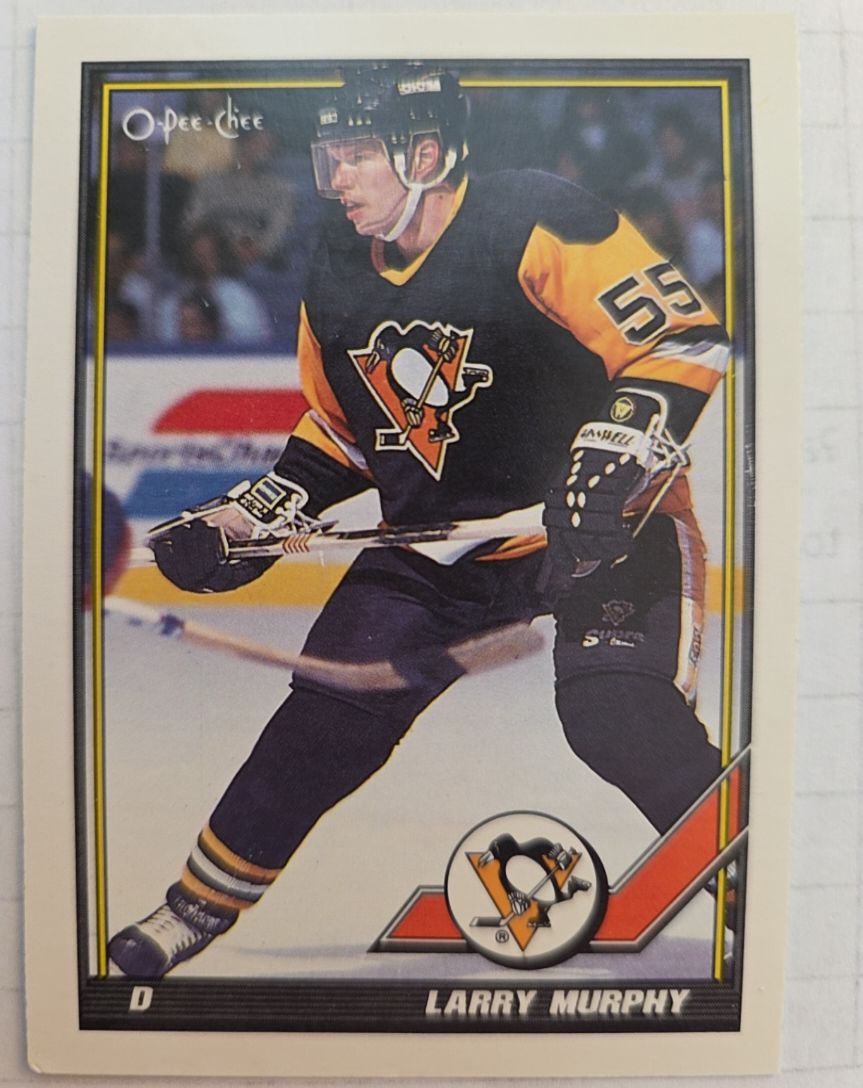 1991-92 O-Pee-Chee #277 Larry Murphy — front