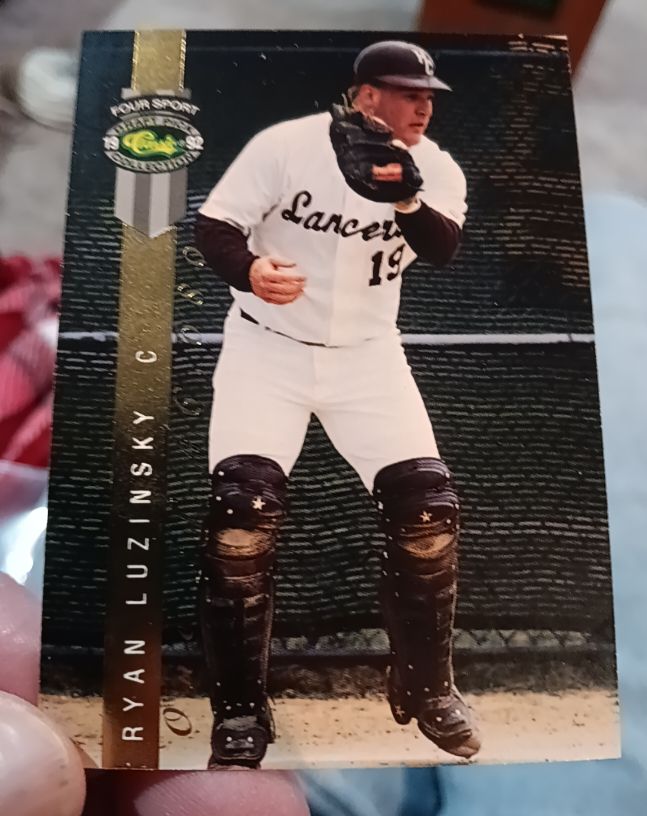 1992 Classic Four Sport Draft Pick Collection #LP20 Ryan Luzinski — front