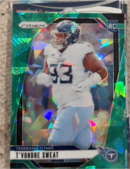 2024 Panini Prizm Draft Picks #RC T'Vondre Sweat — front