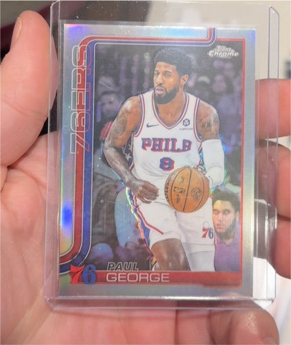 2025-26 Topps Chrome #171 Paul George — front