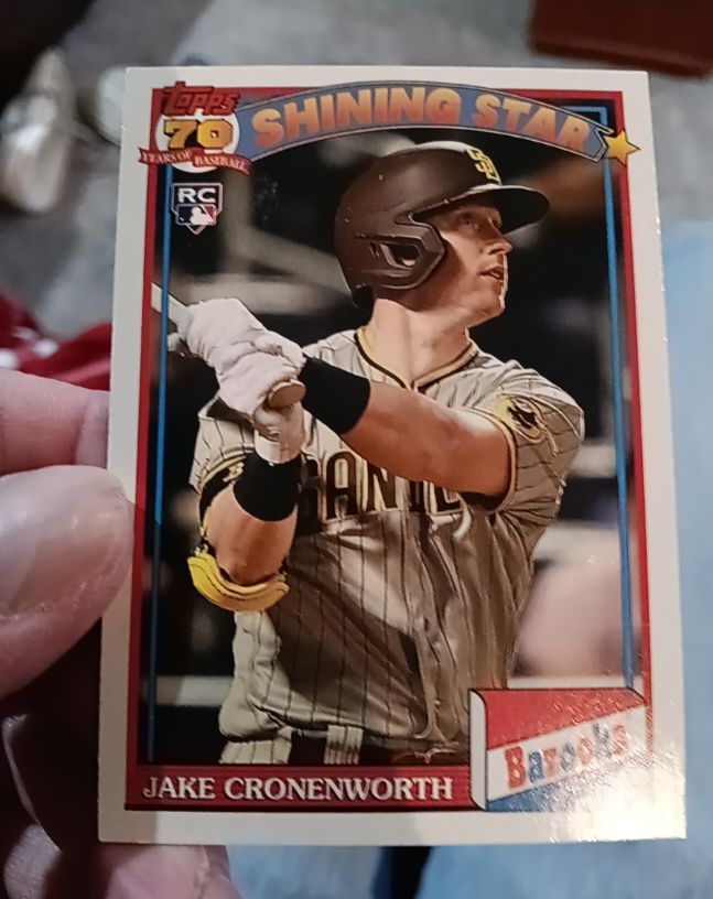 2021 Topps Archives '91 Bazooka Shining Stars #91BZ-13 Jake Cronenworth — front
