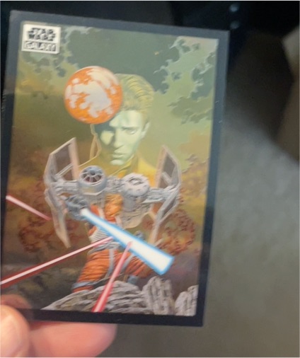 2022 Topps Chrome Star Wars Galaxy #51 The Skywalker Legacy — front