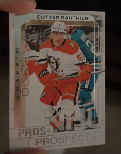 2024-25 Upper Deck Extended Series Pros & Prospects #PP-22 Cutter Gauthier — front