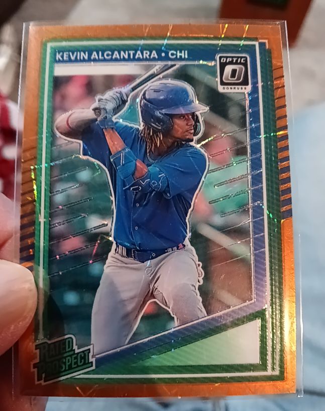 2025 Donruss Optic #122 Kevin Alcantara — front