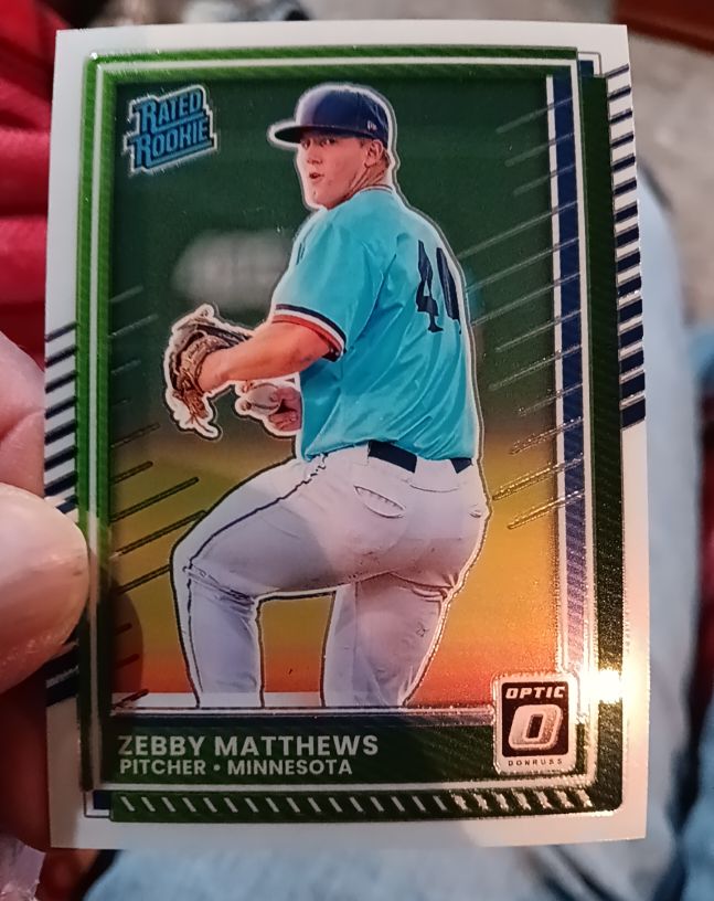 2025 Panini Donruss Optic #81 Zebby Matthews — front