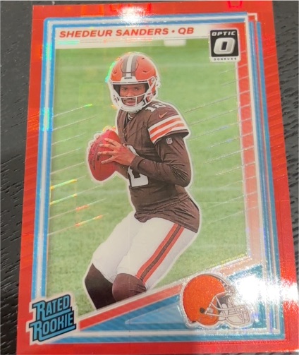2025 Donruss Optic #306 Shedeur Sanders — front