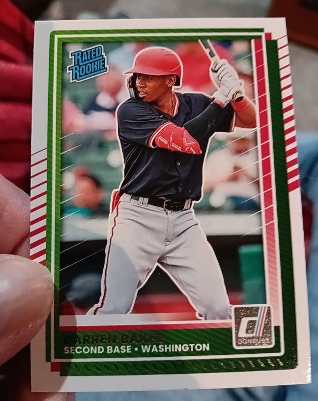 2025 Panini Donruss #43 Darren Baker — front