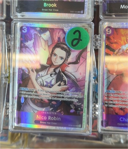 One Piece Card Game 2025 ST26-003 Nico Robin — front