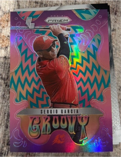 2025 Panini Prizm LIV Golf #10 Sergio Garcia Groovy — front