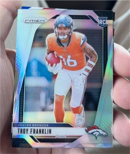 2024 Panini Prizm #393 Troy Franklin — front