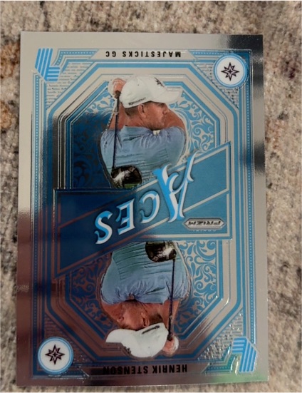 2025 Panini Prizm LIV Golf #7 Henrik Stenson Aces Majesticks — front