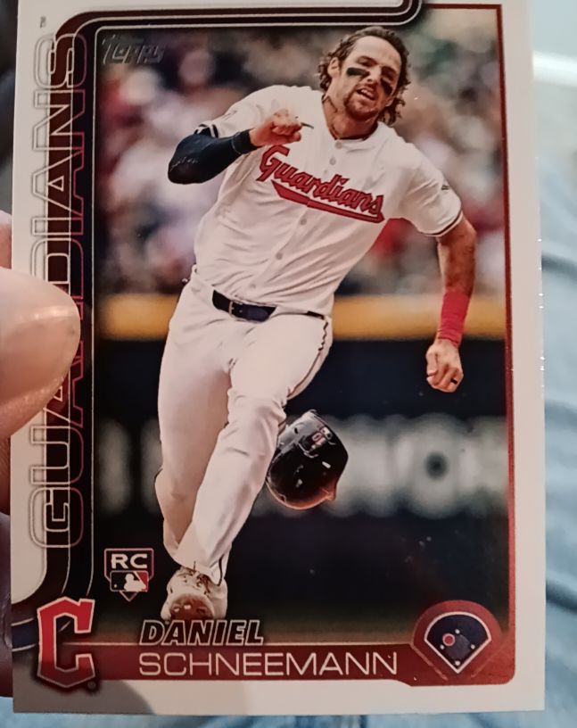 2025 Topps #574 Daniel Schneemann — front