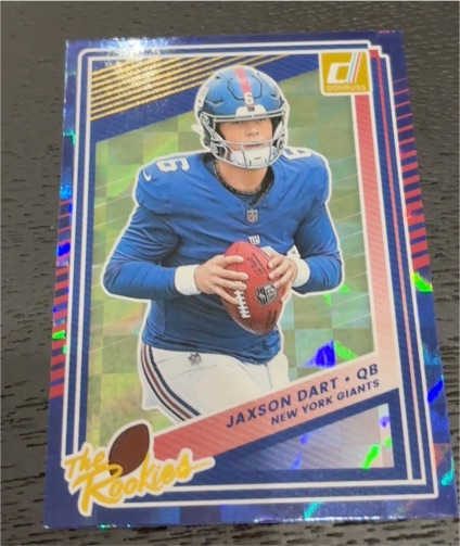 2025 Panini Donruss #2 Jaxson Dart The Rookies — front