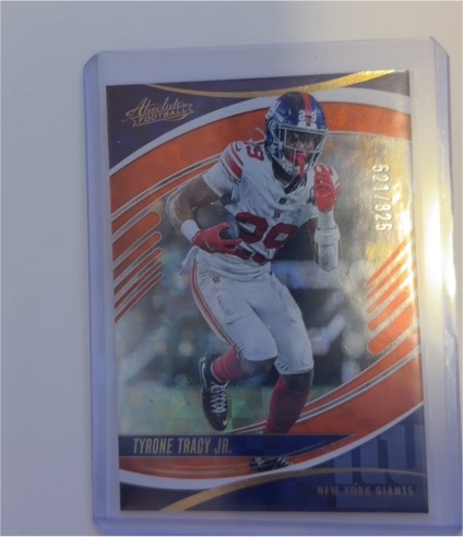 2025 Panini Absolute Football # Tyrone Tracy Jr. — front