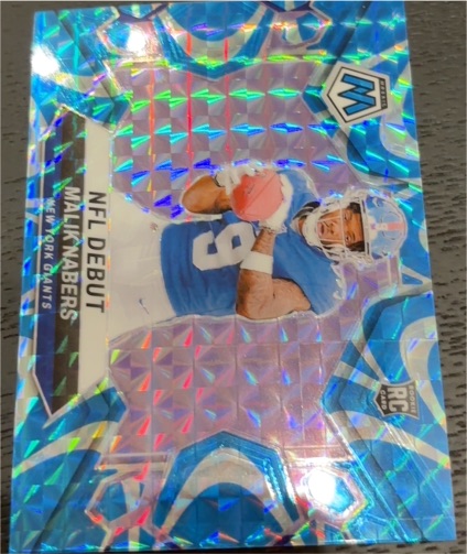 2024 Panini Mosaic #284 Malik Nabers NFL Debut — front