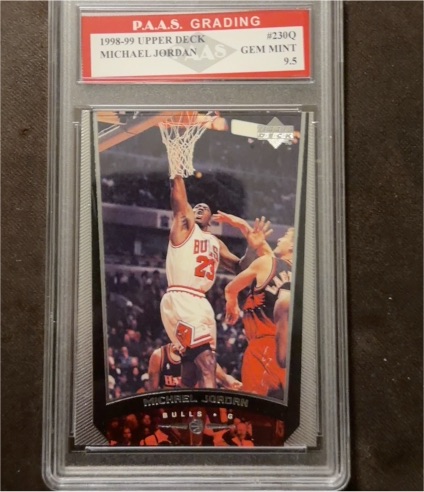 1998-99 Upper Deck #230Q Michael Jordan — front
