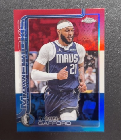 2025-26 Topps Chrome #78 Daniel Gafford — front