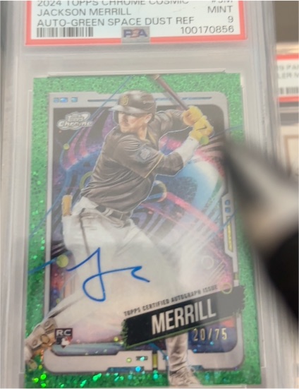 2024 Topps Chrome Cosmic #COSMIC Jackson Merrill — front