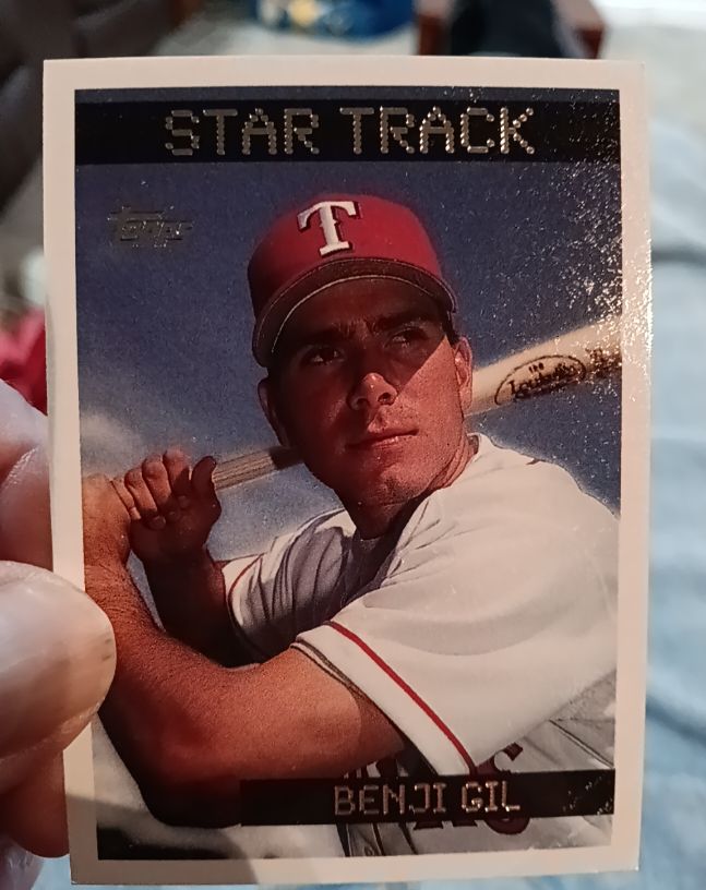 1995 Topps Star Track #336 Benji Gil — front