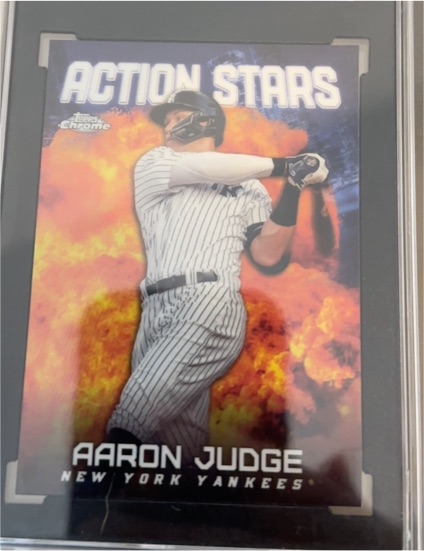 2023 Topps Chrome Update Action Stars #ASC-15 Aaron Judge — front