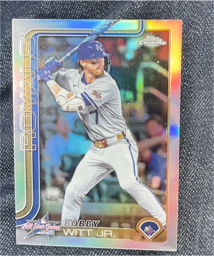 2025 Topps Chrome Update #ASGC-25 Bobby Witt Jr. — front