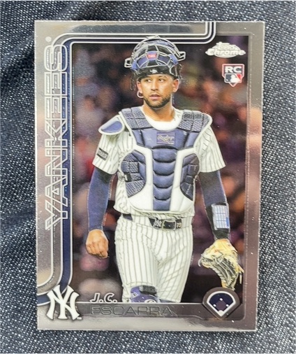 2025 Topps Chrome Update #USC197 J.C. Escarra — front