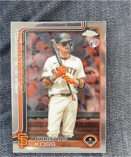 2025 Topps Chrome Update #USC26 Christian Koss — front