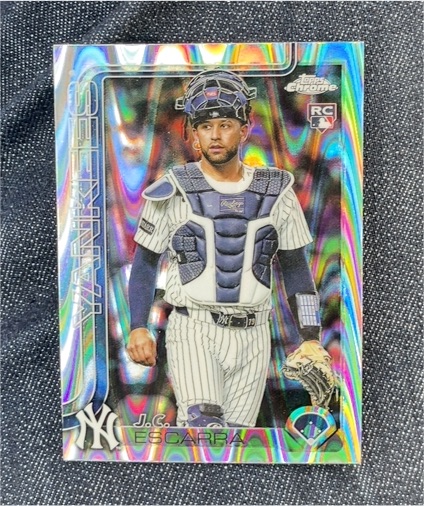 2025 Topps Chrome Update #USC197 J.C. Escarra — front