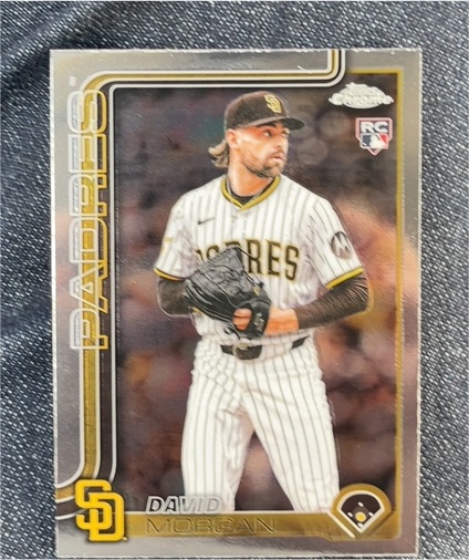 2025 Topps Chrome Update #USC33 David Morgan — front